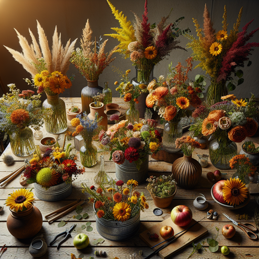 Fresh Ideas for Your End-of-Summer Floral Arrangements