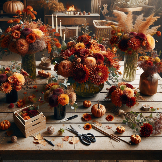 Fall into Floral: Your Essentials for Autumn Arrangements