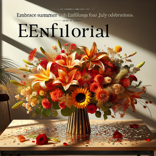 Embrace Summer with Enfloral: Stunning Arrangements for Your July Celebrations
