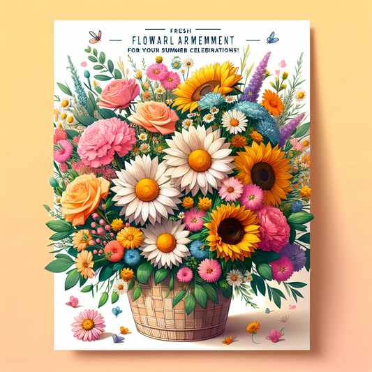 Fresh Floral Arrangements for Your Summer Celebrations!