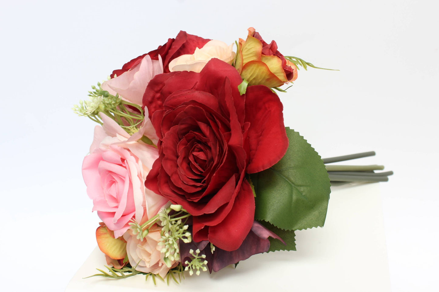 Classic Artificial rose hydrangea bouquet