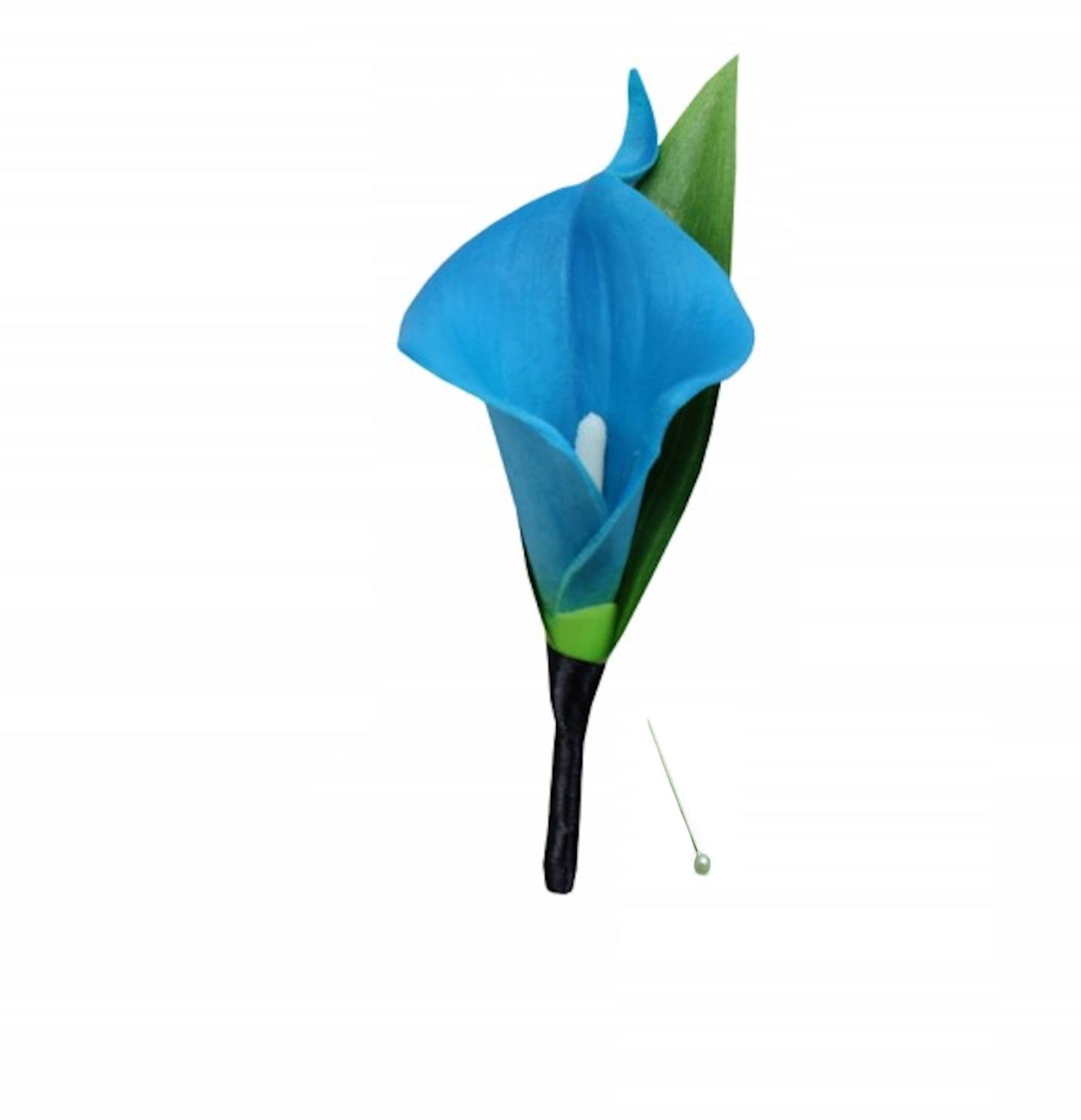 Event Prom Wedding Boutonniere-Real Touch calla lily