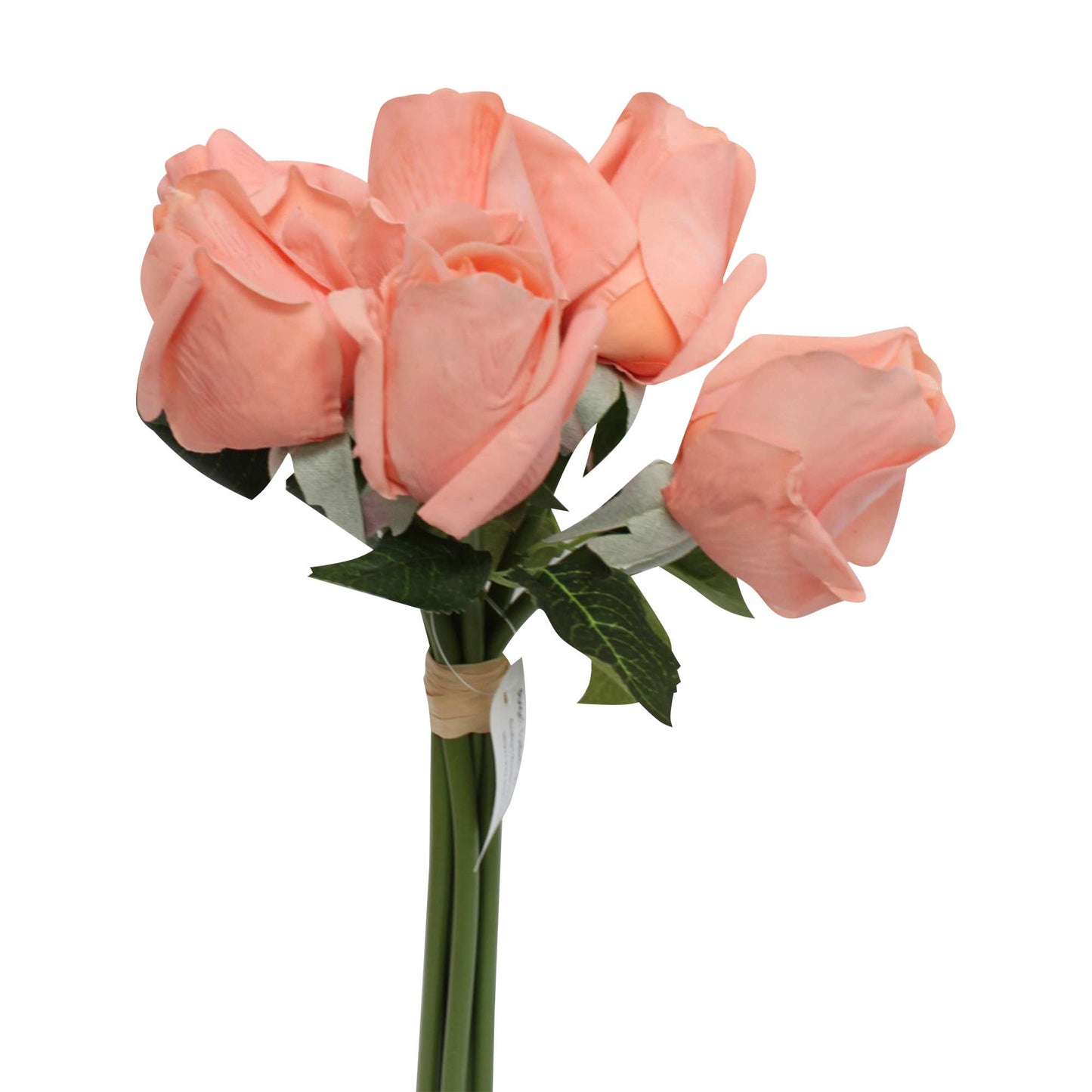 Pack of 12 stems-Real Touch rosebud bouquet