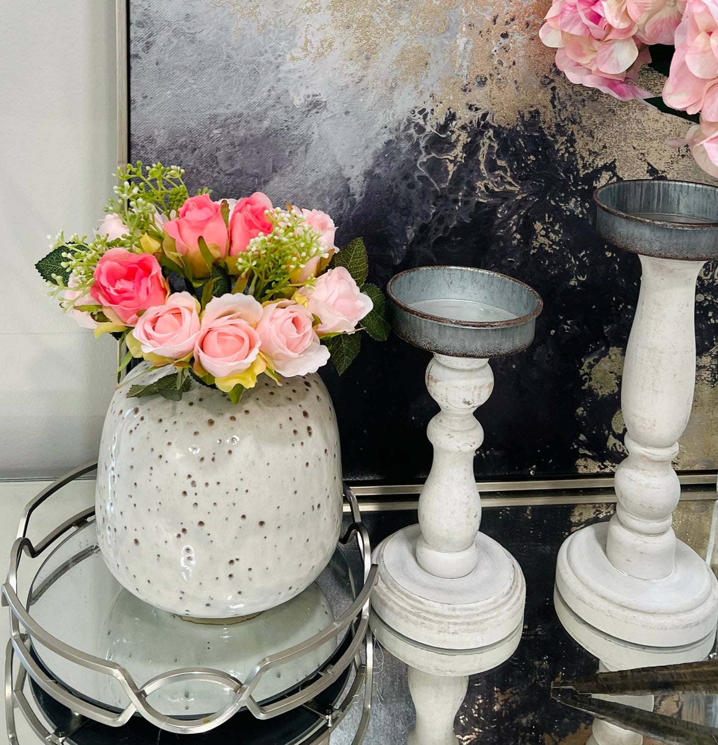 1 Dozen artificial rosebud bouquet