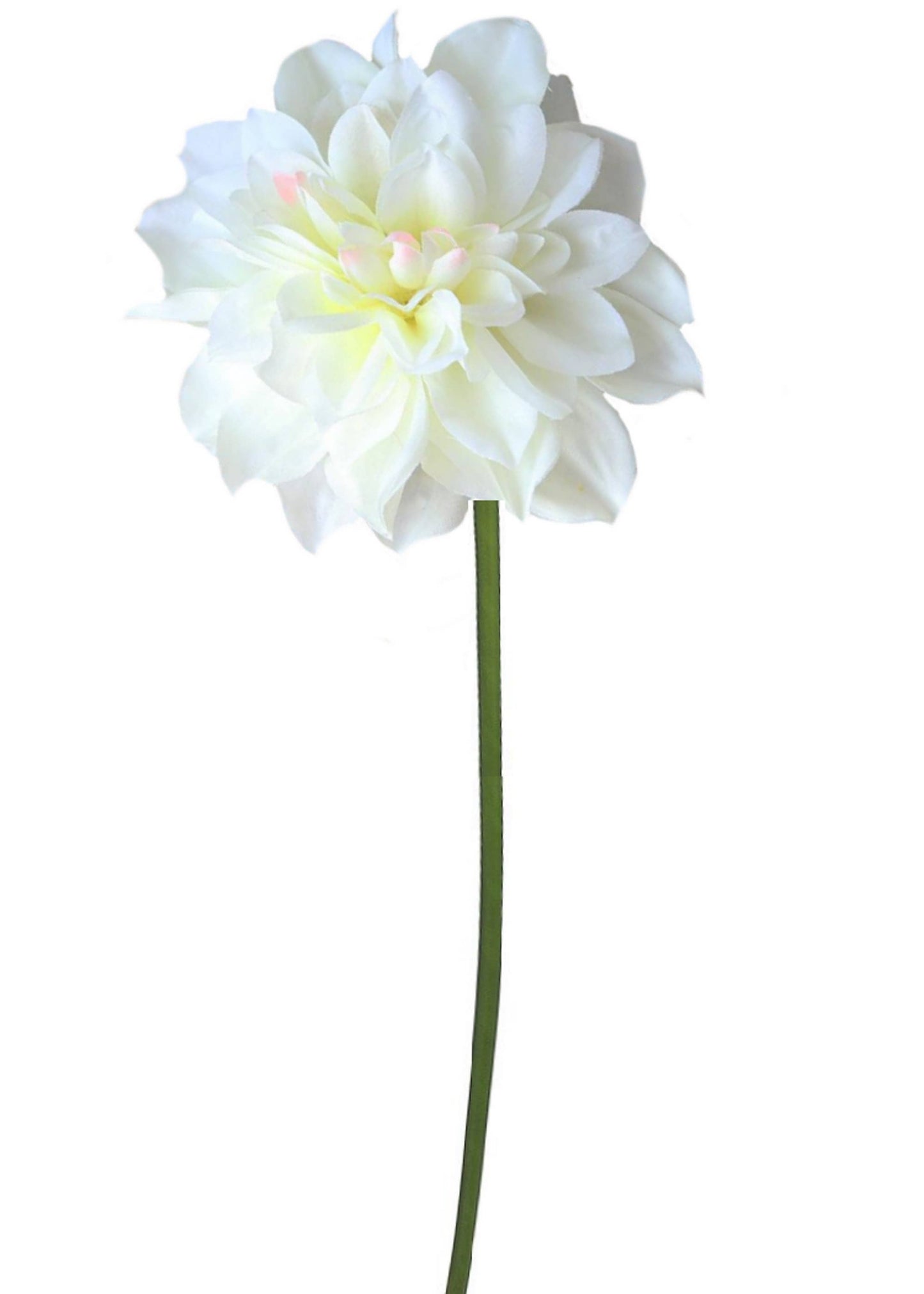 13" Artificial Silk Dahlia Stem