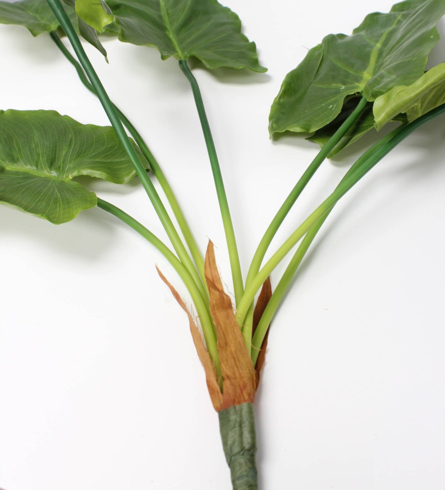 30"Artificial Real Touch Tropical leaf bush-7 leaves
