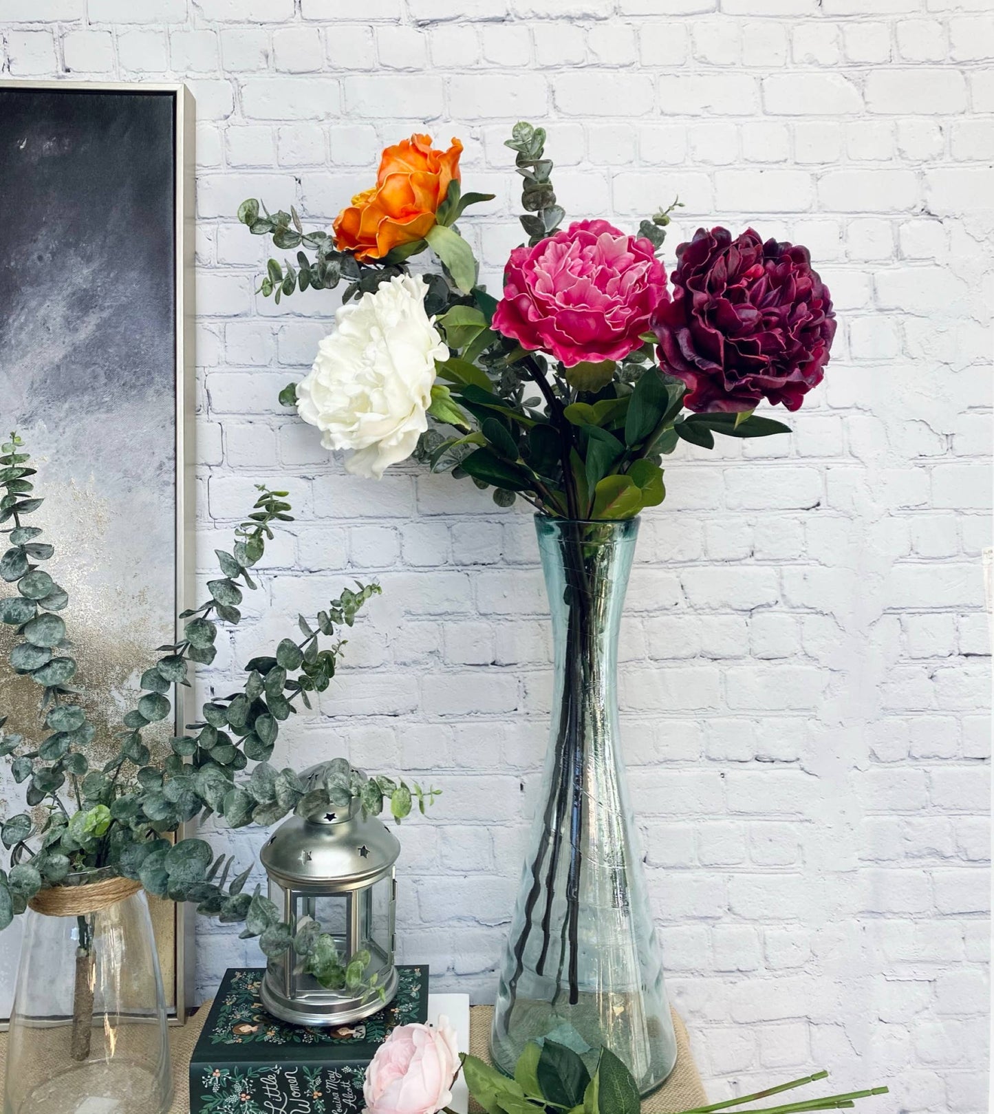 30" Premium Long stem Large Bloom Peony
