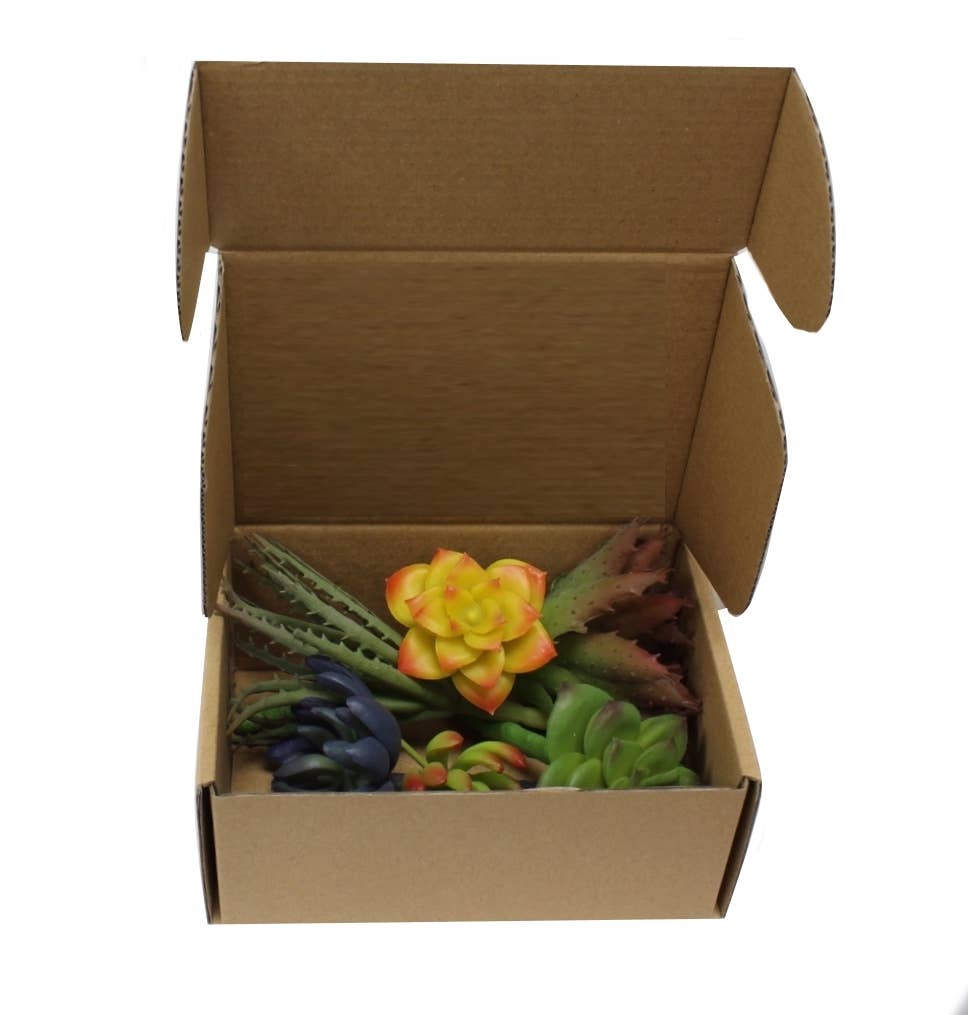 Pack of 6 - Artificial Succulent Picks