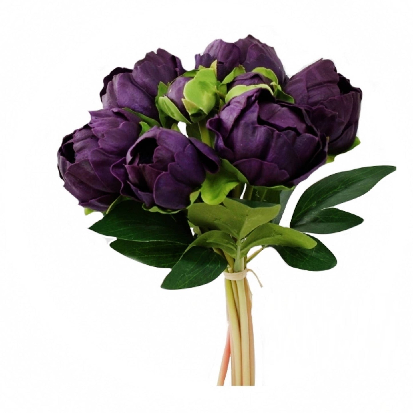 Real touch artificial Peony bouquet