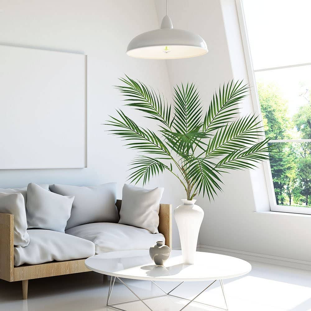 31" Artificial Lifelike Palm Leaf Bush