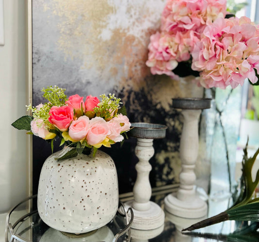 1 Dozen artificial rosebud bouquet