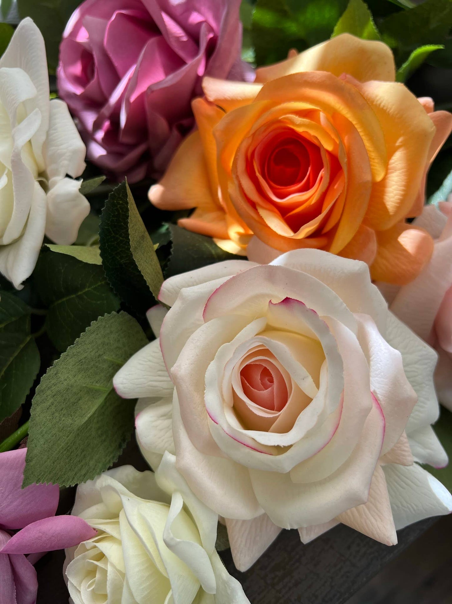 29" Premium Large bloom Lifelike real touch rose
