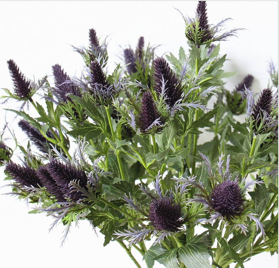 25" artificial Thistle