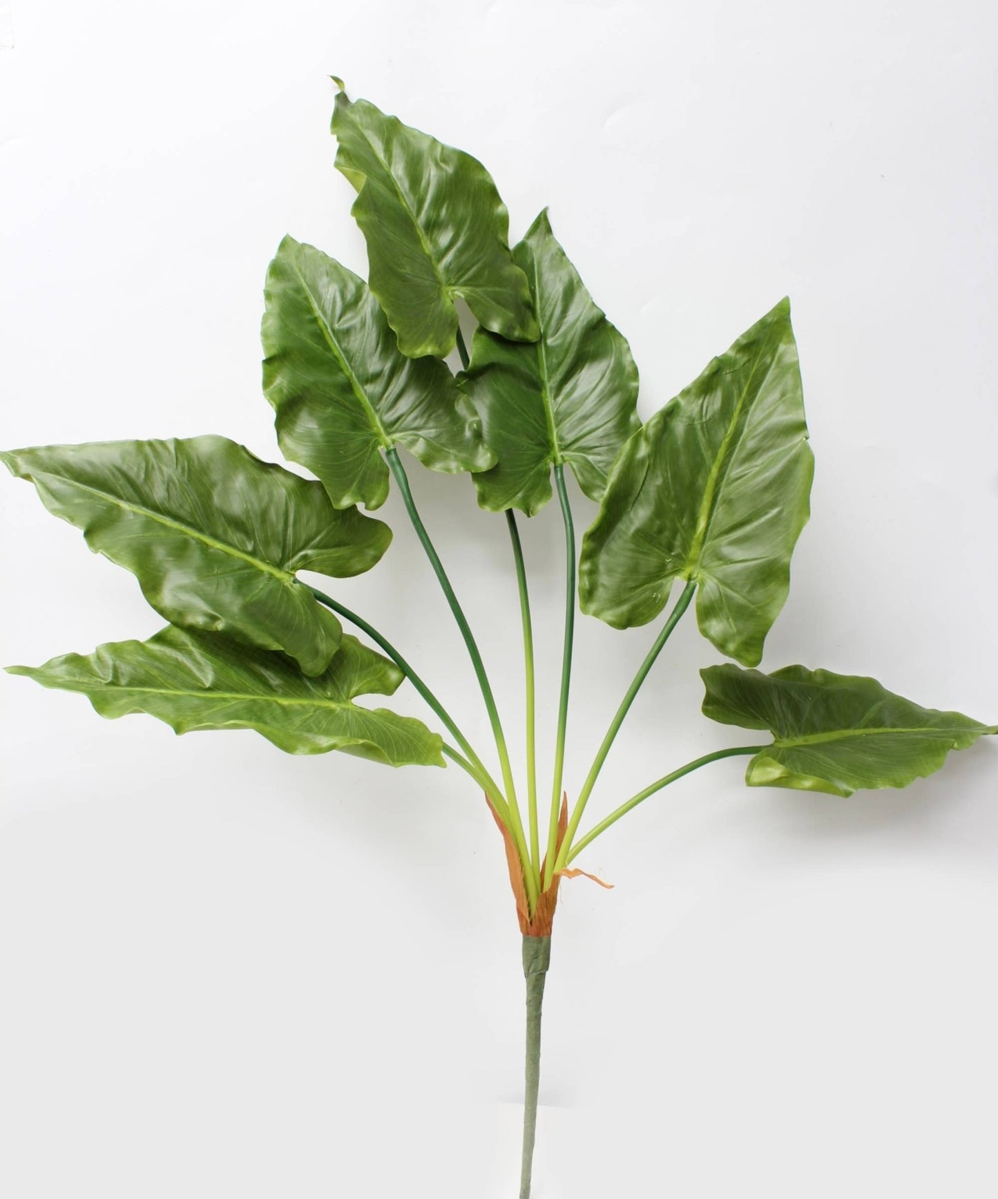 30"Artificial Real Touch Tropical leaf bush-7 leaves