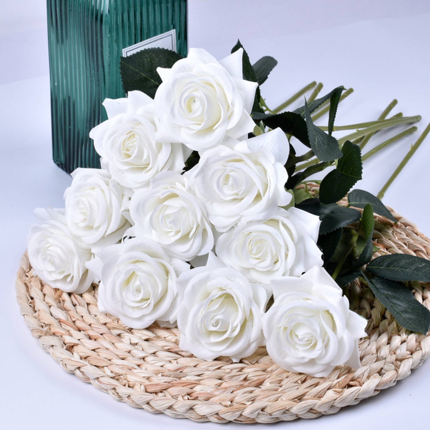 17" Real touch rose stem