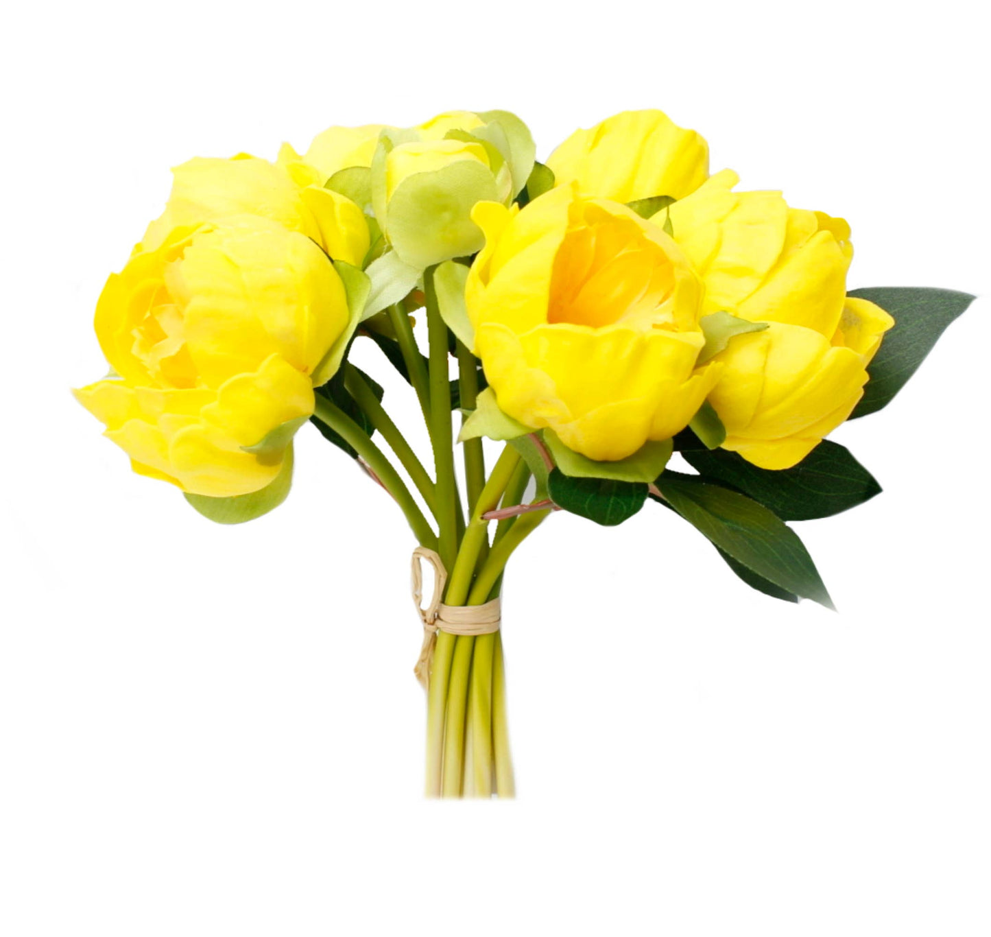 Real touch artificial Peony bouquet
