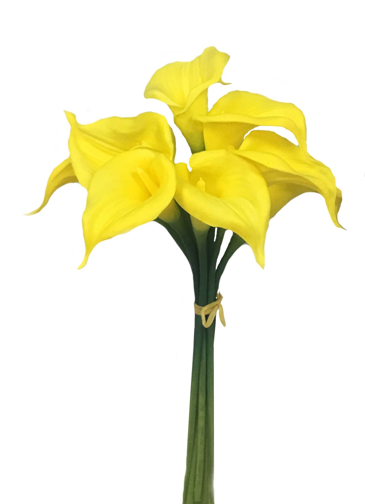 16" large Bloom Soft touch artificial calla lily bouquet