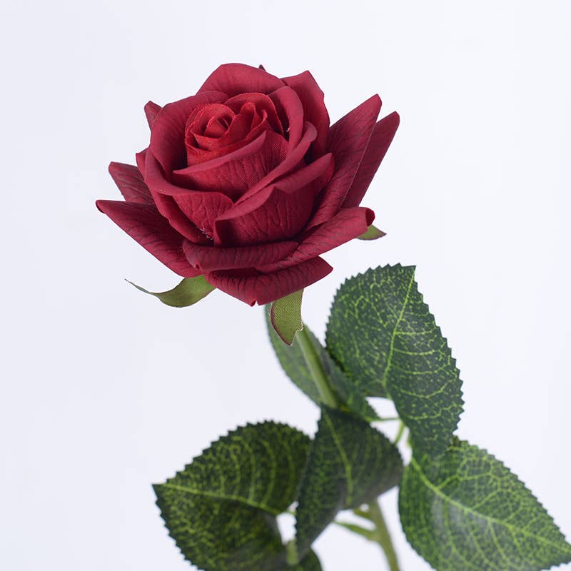 17" Real touch rose stem