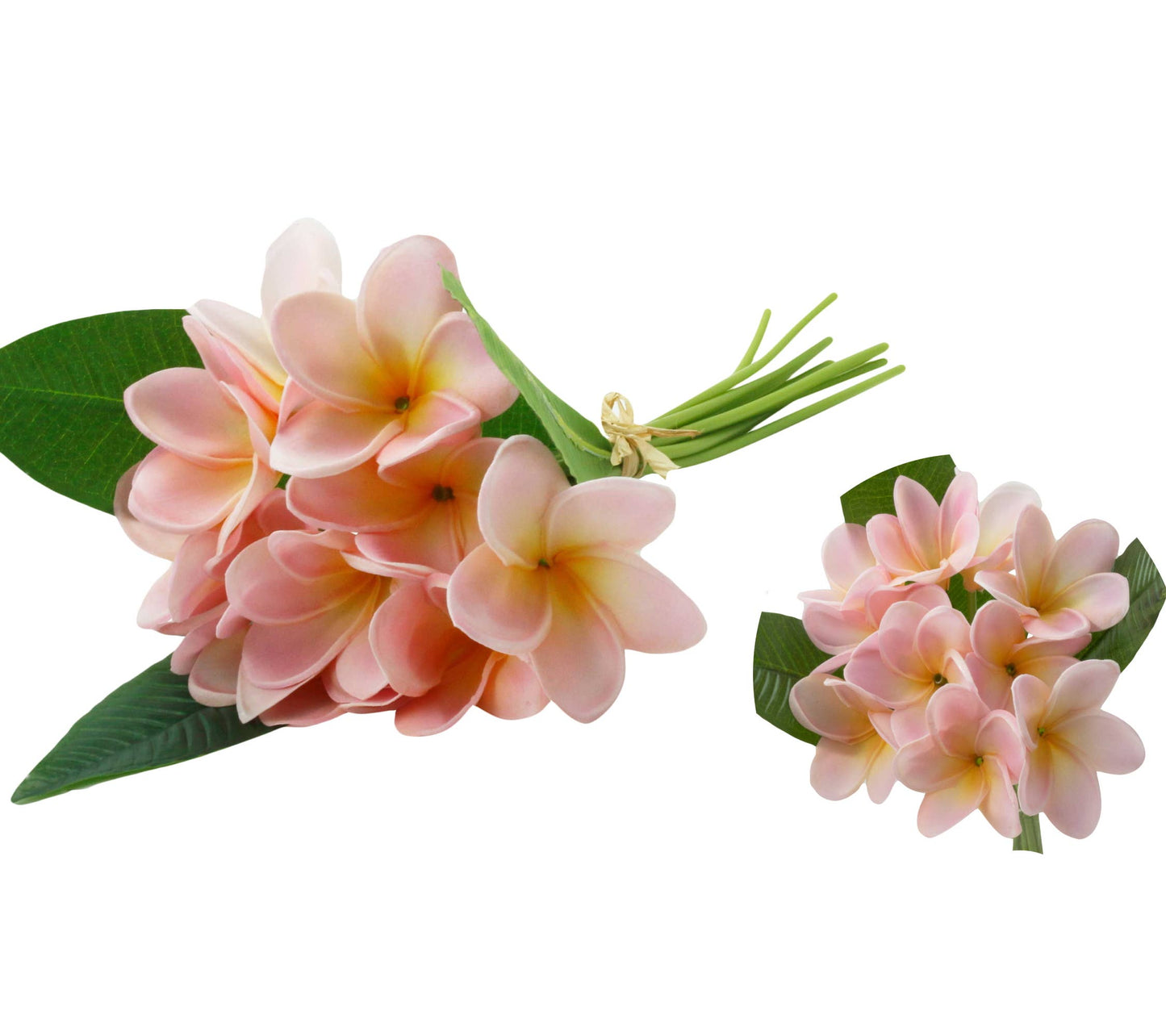 Artificial Real touch Plumeria Frangipani bundle
