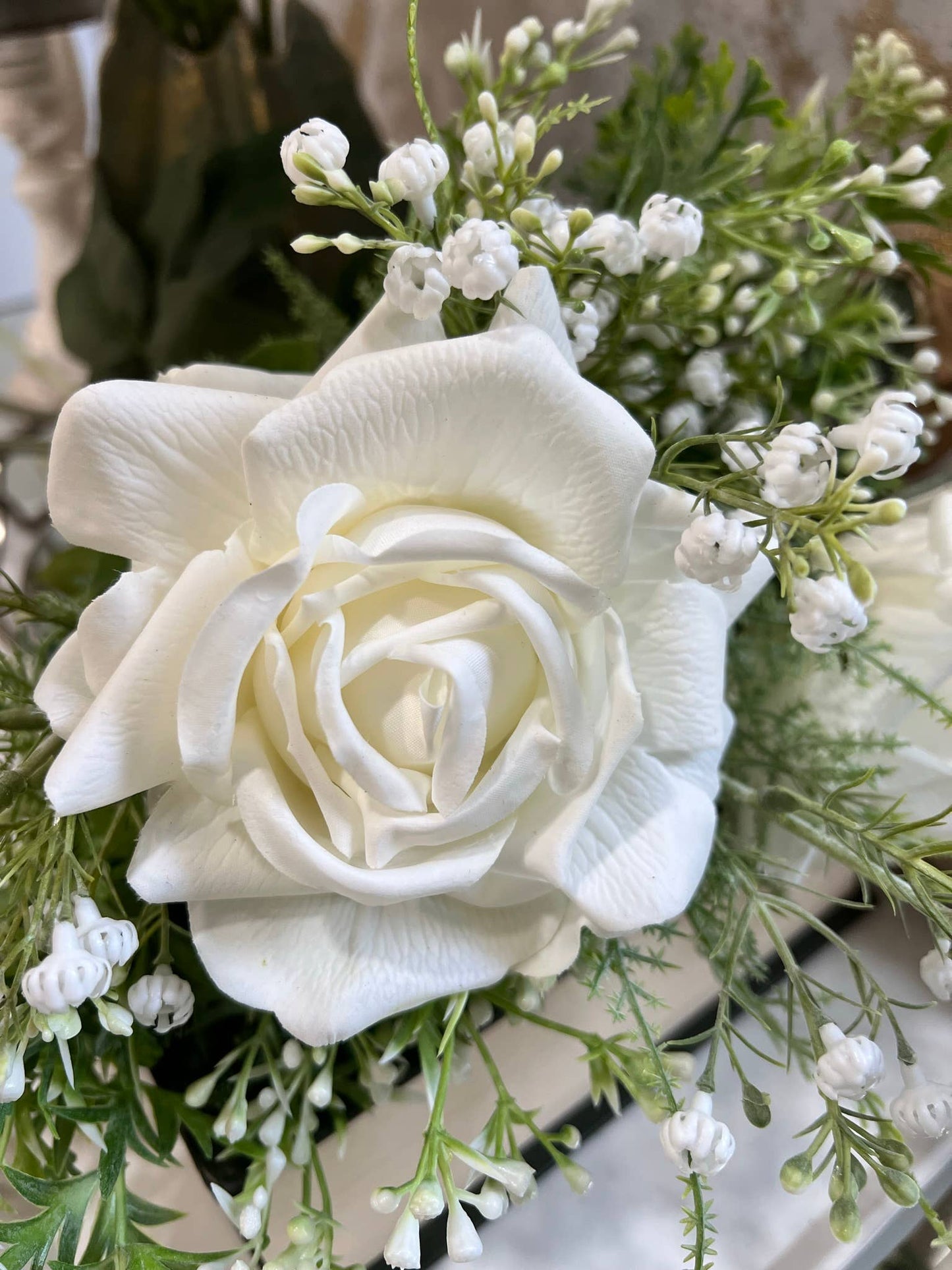 29" Premium Large bloom Lifelike real touch rose