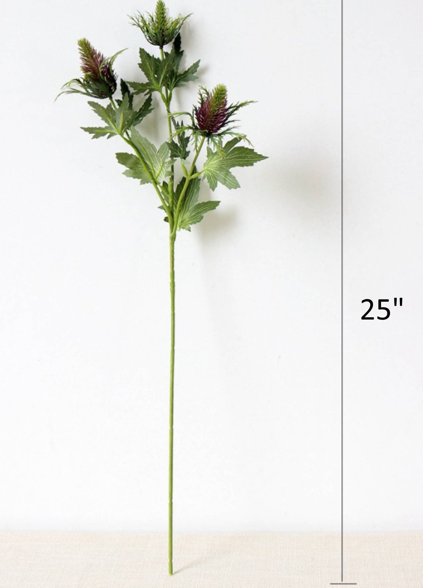 25" artificial Thistle