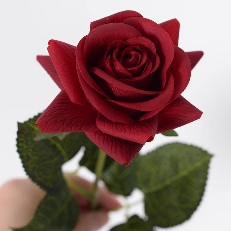 17" Real touch rose stem