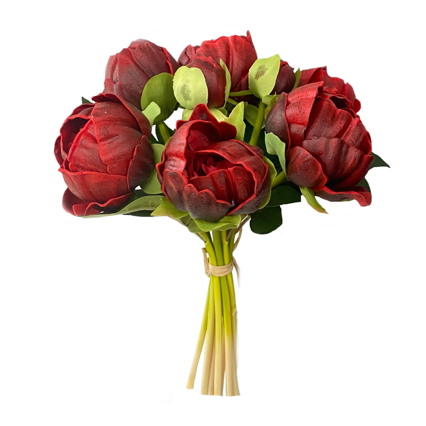 Real touch artificial Peony bouquet