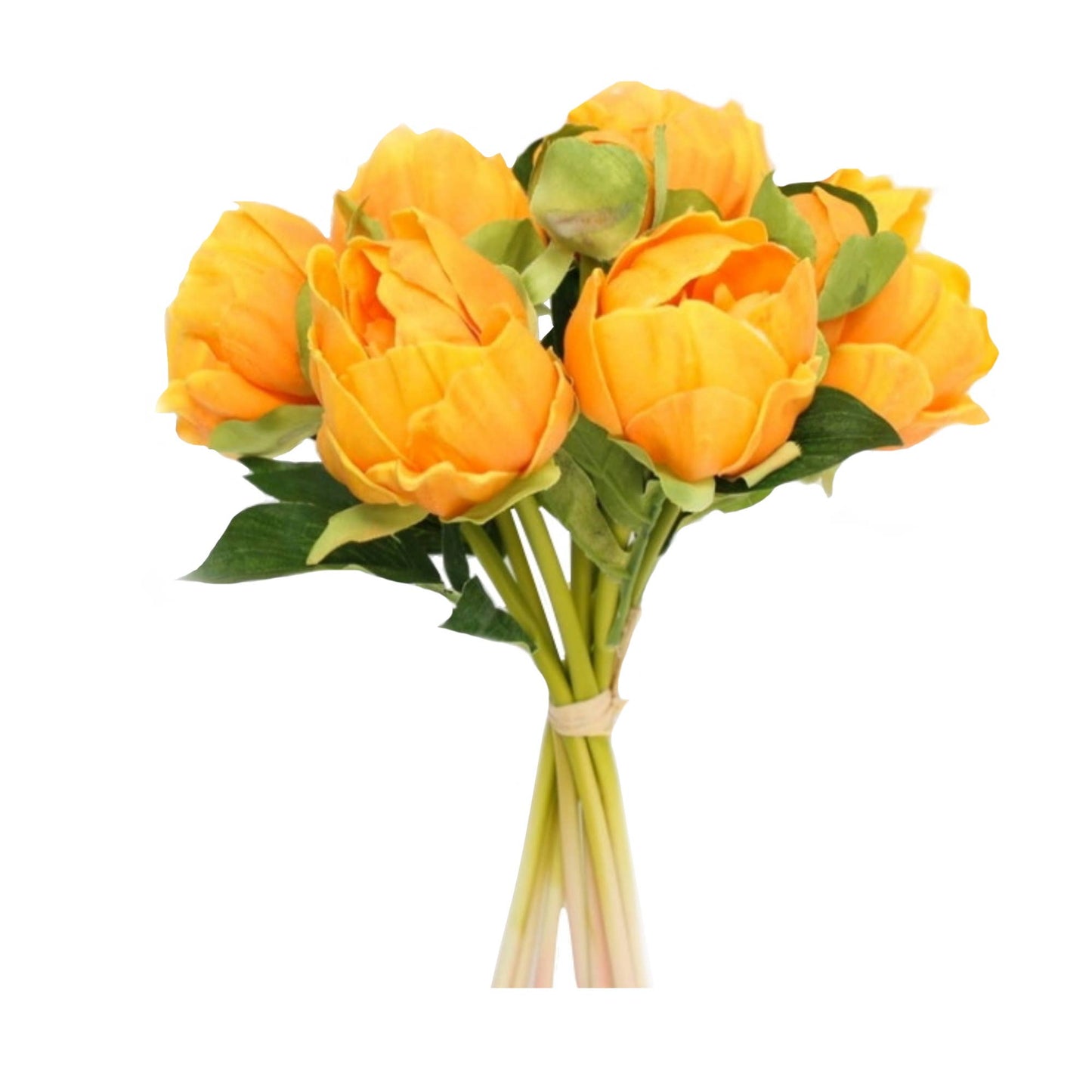 Real touch artificial Peony bouquet