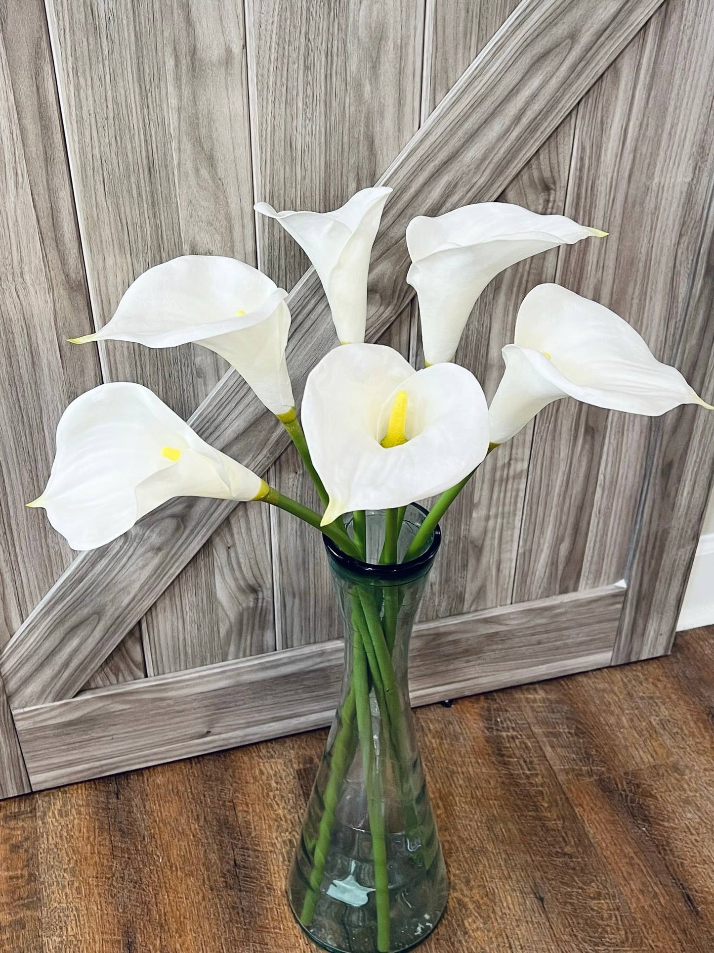 31" Premium lifelike Large bloom Real Touch calla lily