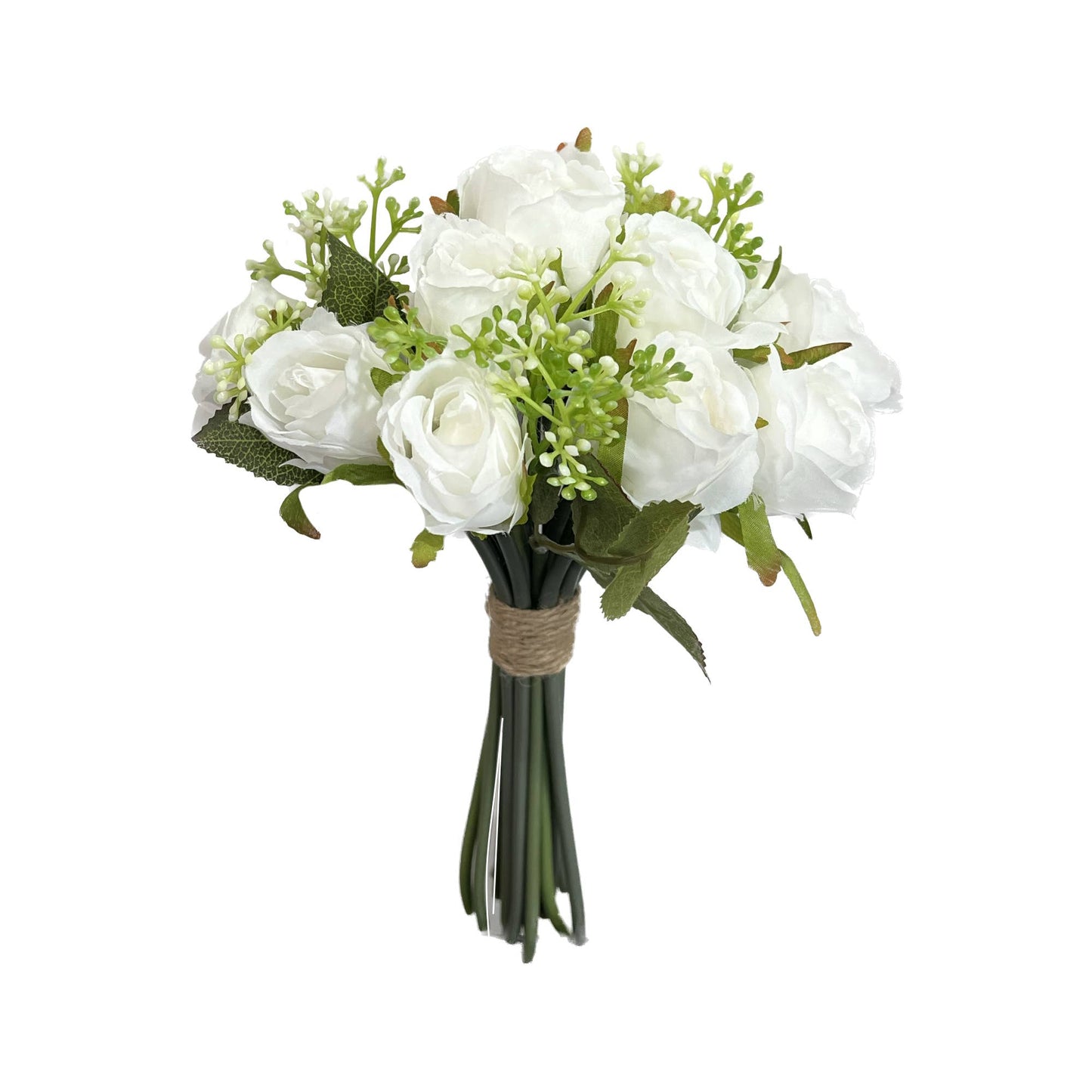 1 Dozen artificial rosebud bouquet
