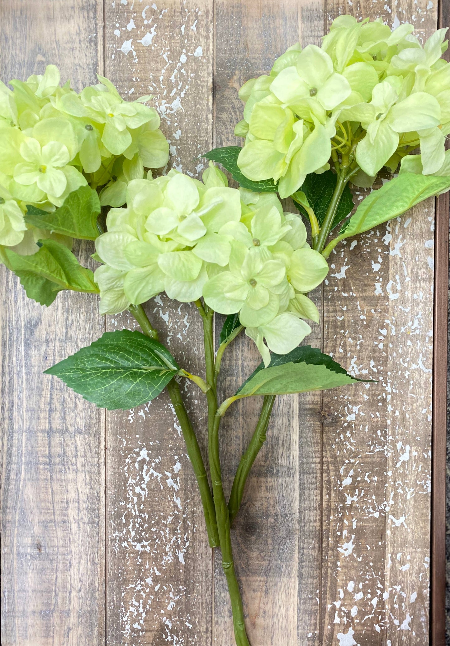 14" Artificial Hydrangea - 5" bloom