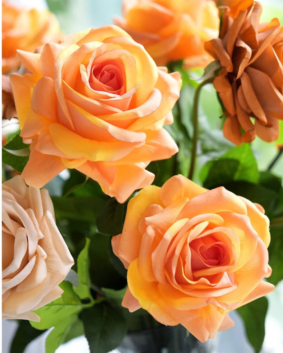 29" Premium Large bloom Lifelike real touch rose