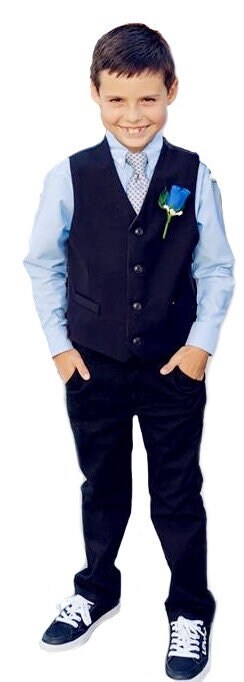 Classic keepsake artificial Rose boutonniere-pin included