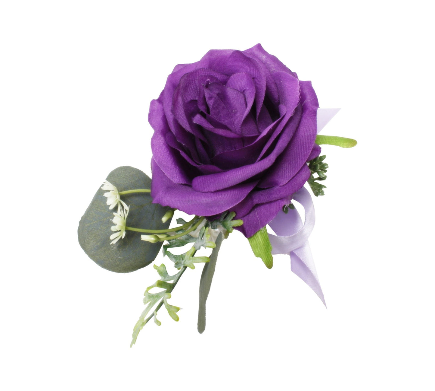 Elegant Lavender Purple Faux Flower Set for Proms, Weddings & Events