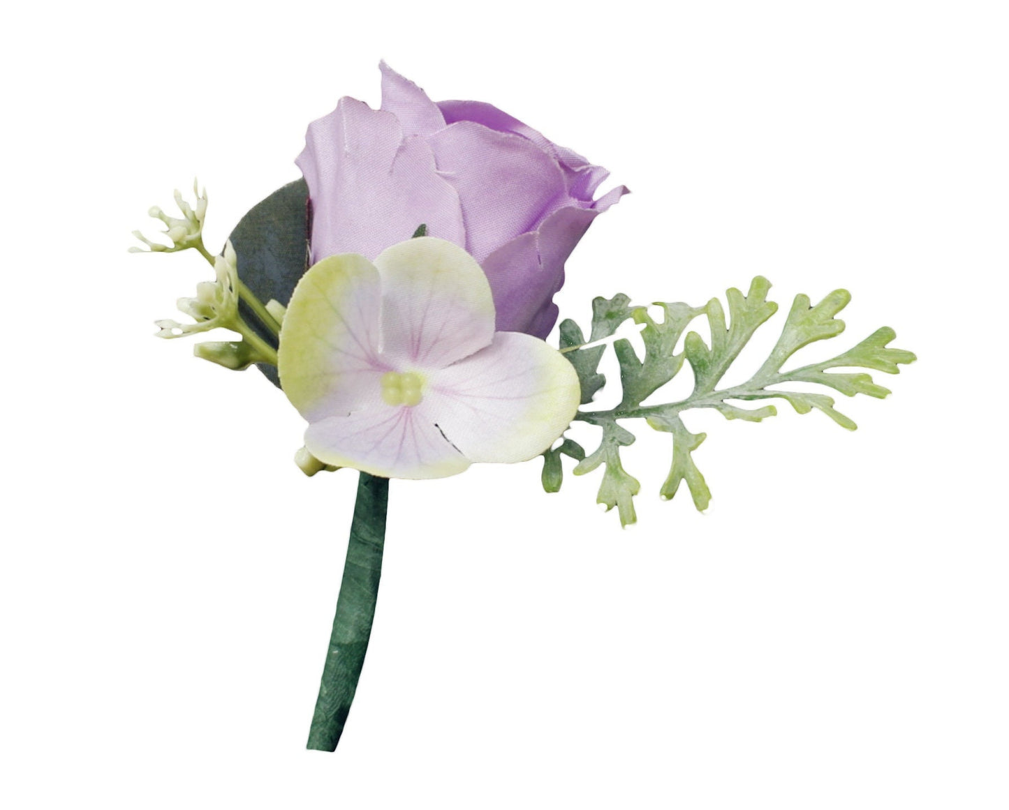 Elegant Lavender Purple Faux Flower Set for Proms, Weddings & Events