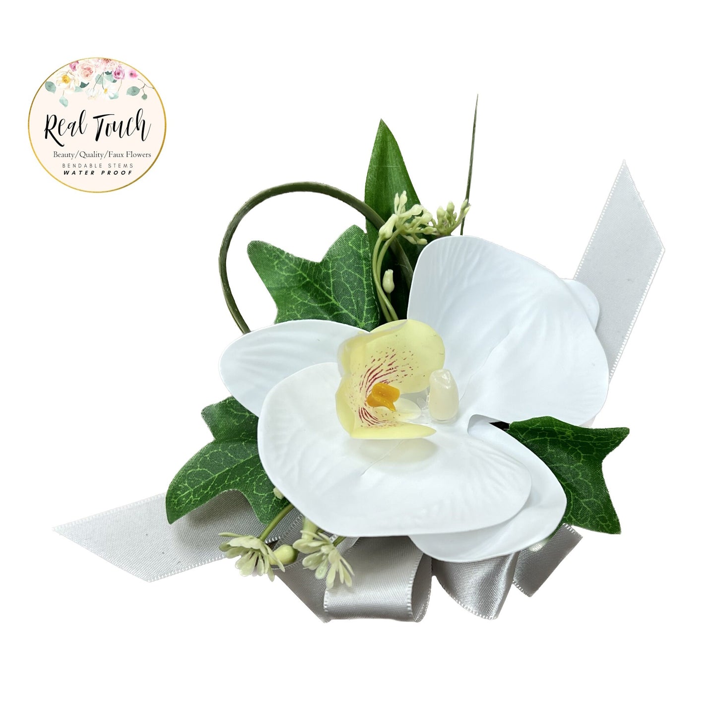 Eternal Orchid Bouquet & Corsage Combo - Lasting Sophistication