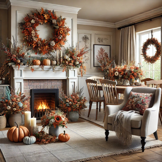 5 Creative Ways to Use Artificial Flowers in Your Fall Decor