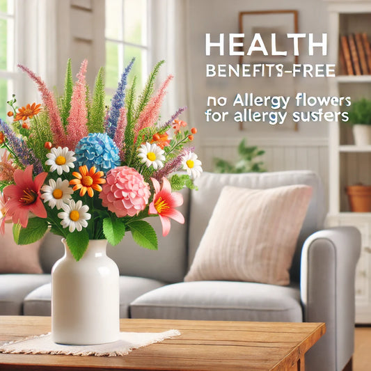 The Benefits of Artificial Flowers for Allergy Sufferers