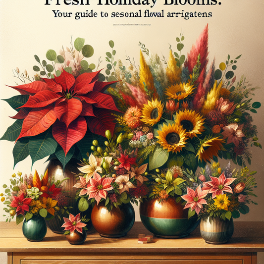 Fresh Holiday Blooms: Your Guide to Seasonal Floral Arrangements