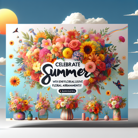 Celebrate Summer with Enfloral's Exclusive Floral Arrangements!