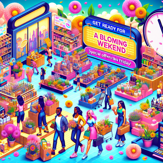 Get Ready for a Blooming Weekend: Special Offers This Friday!