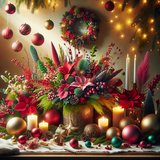 Deck the Halls: Your Ultimate Guide to Holiday Floral Arrangements