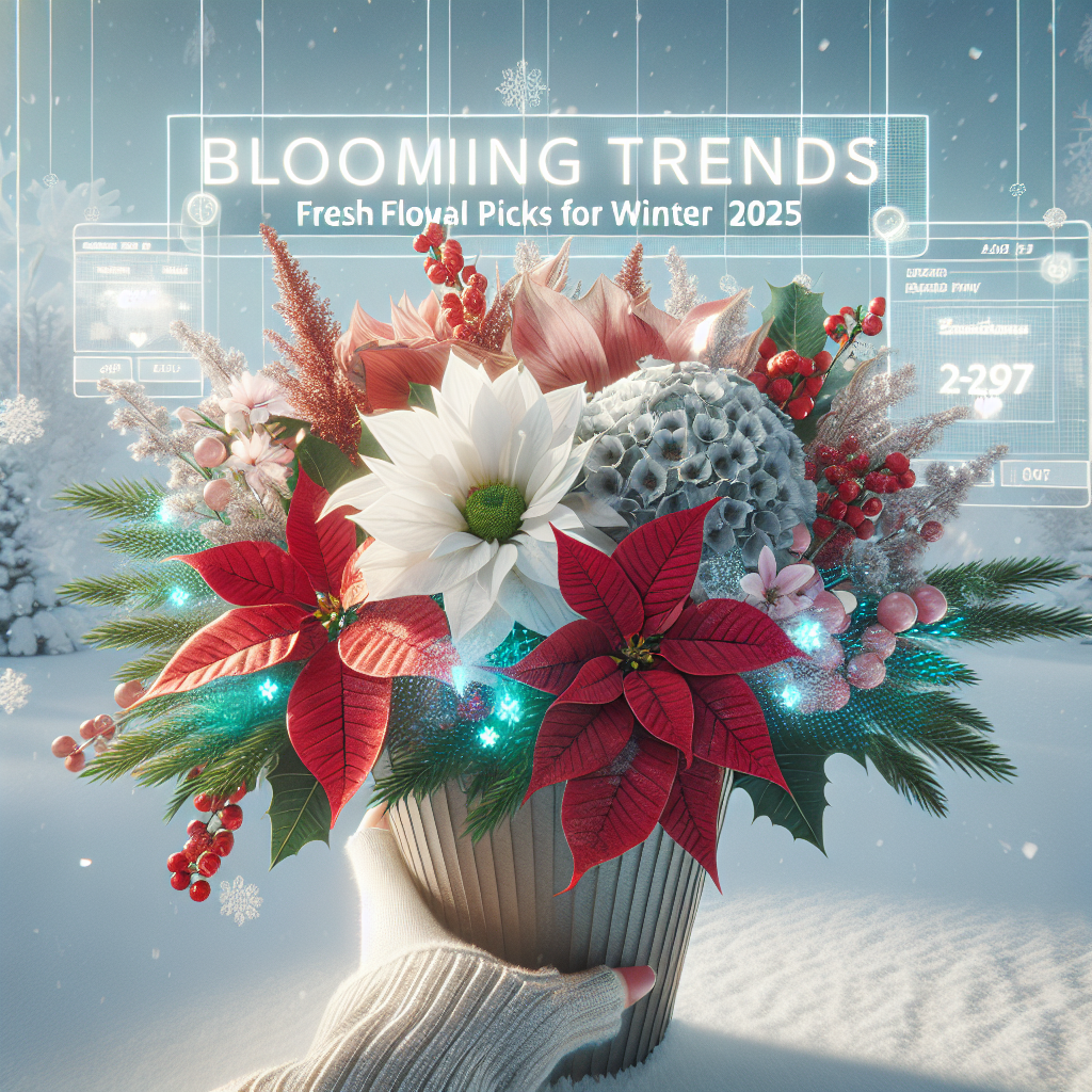 Blooming Trends: Fresh Floral Picks for Winter 2025