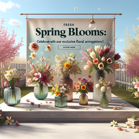 Fresh Spring Blooms: Celebrate With Our Exclusive Floral Arrangements!