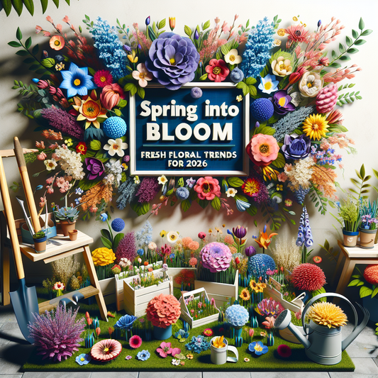 Spring into Bloom: Fresh Floral Trends for 2026