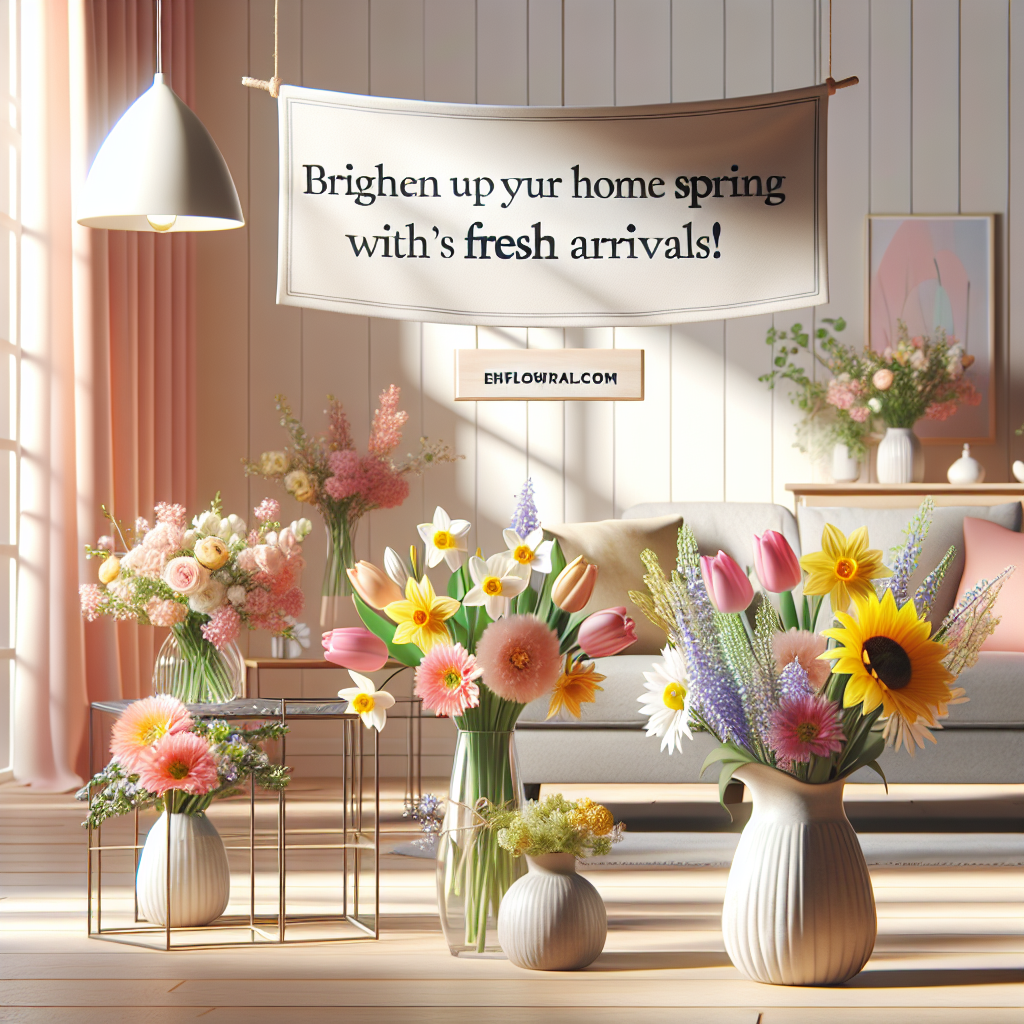 Brighten Up Your Home This Spring with Enfloral's Fresh Arrivals!