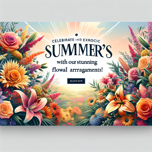 Celebrate Summer's Arrival with Our Stunning Floral Arrangements!