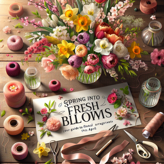 Spring into Fresh Blooms: Your Guide to Floral Arrangements This April!