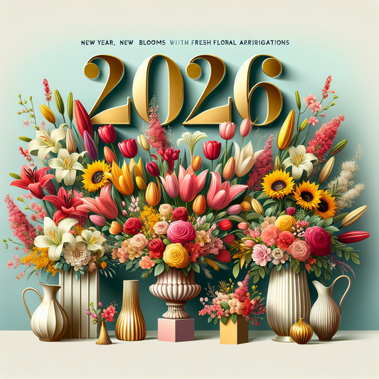 New Year, New Blooms: Welcoming 2026 with Fresh Floral Arrangements