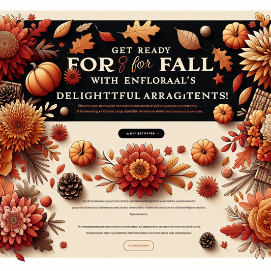 Get Ready for Fall with Enfloral's Delightful Arrangements!